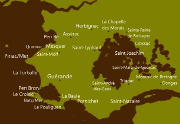 Carte zone d'activité